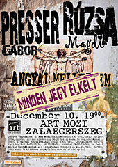 Angyal mellettem – Presser Gbor s Rzsa Magdi koncertje Zalaegerszegen, december 10‑n